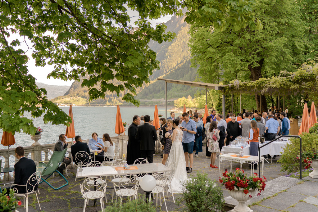 matrimonio fra le alpi svizzere